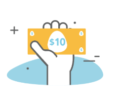 10 dollars